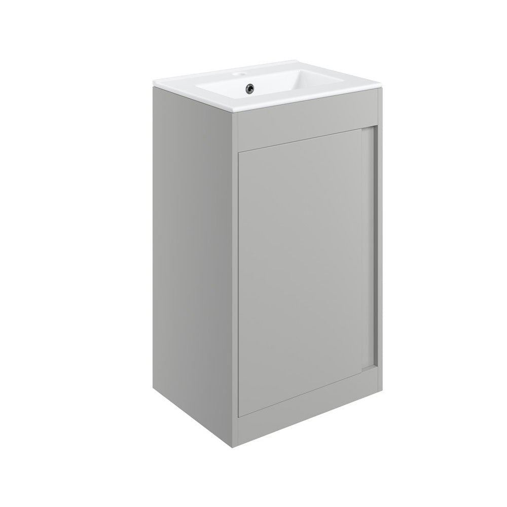 Elements 510mm Floor Standing Unit With Ceramic Washbasin