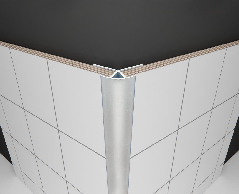 Auvellis Nexara Aluminium 135° External Profile 2.4m