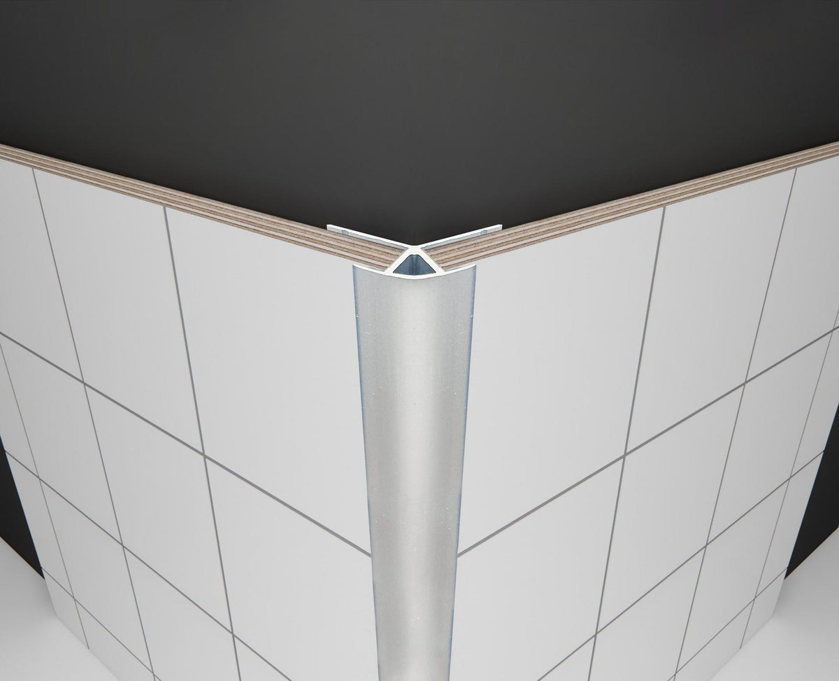 Auvellis Nexara Aluminium 135° External Profile 2.4m