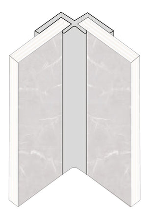 Auvellis Nexara Internal Corner Profile 2.4m