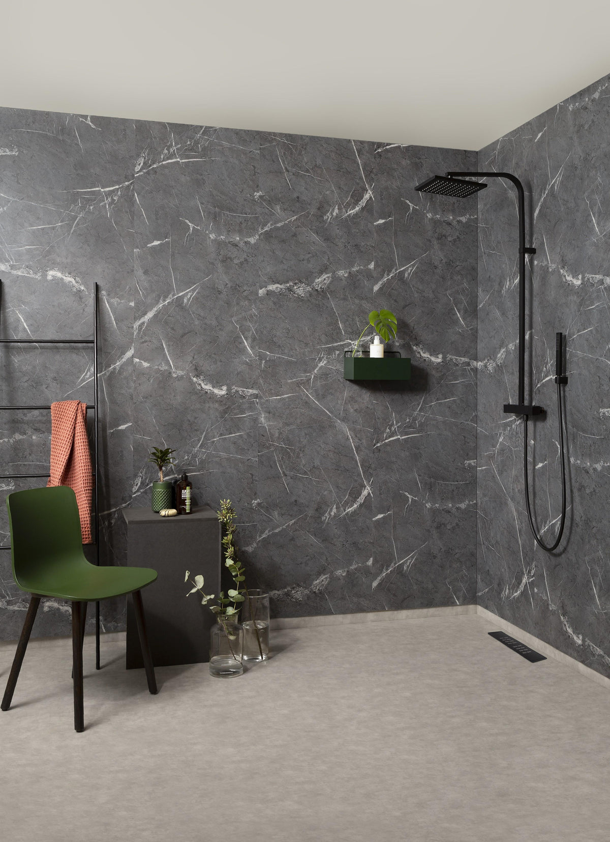 Auvellis Nexara Stone Black Marble (Plain Marble)