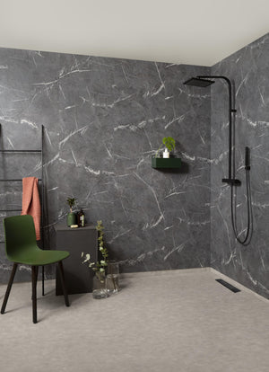 Auvellis Nexara Stone Black Marble (Plain Marble)