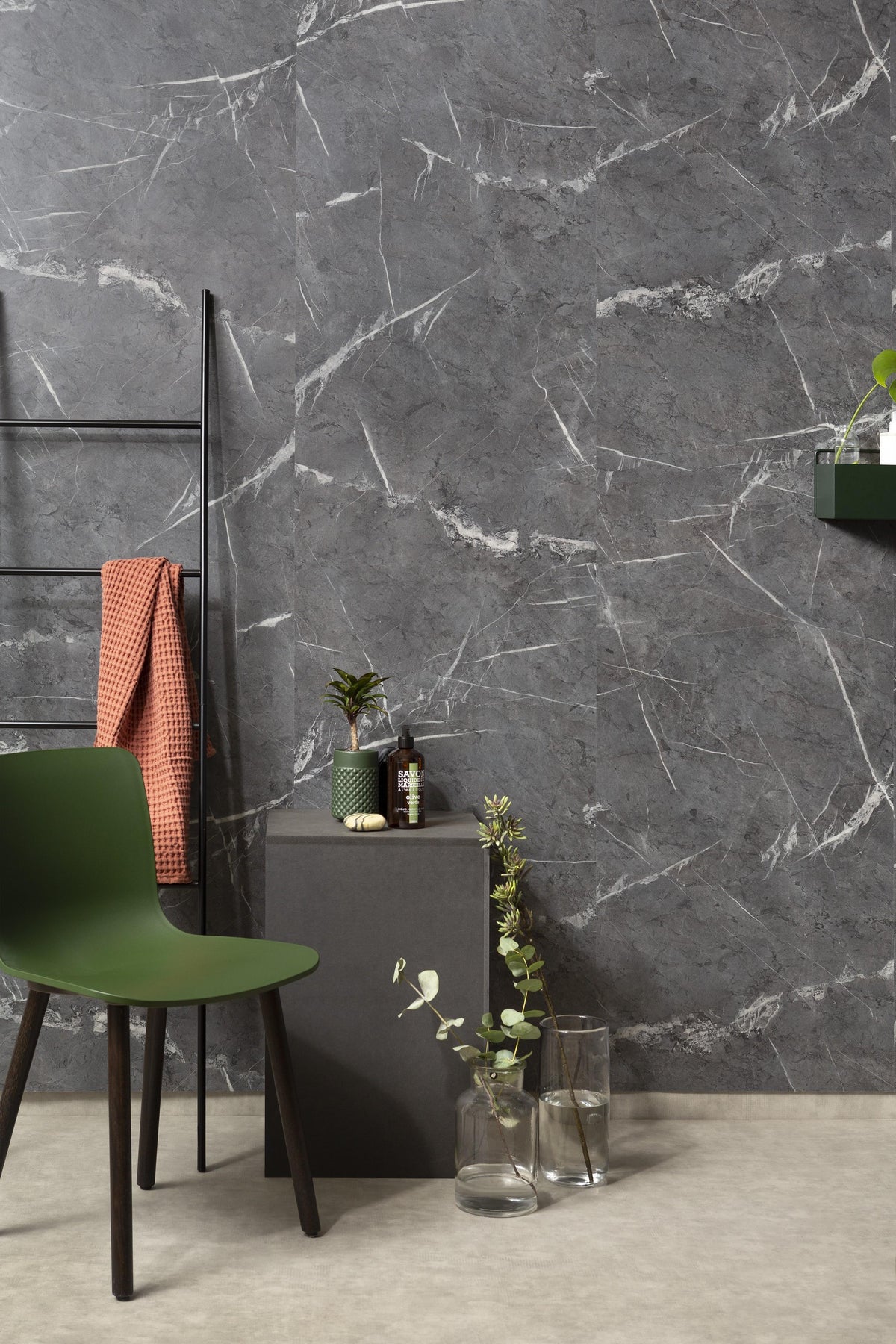 Auvellis Nexara Stone Black Marble (Plain Marble)