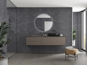 Auvellis Nexara Stone Black Marble (Plain Marble)