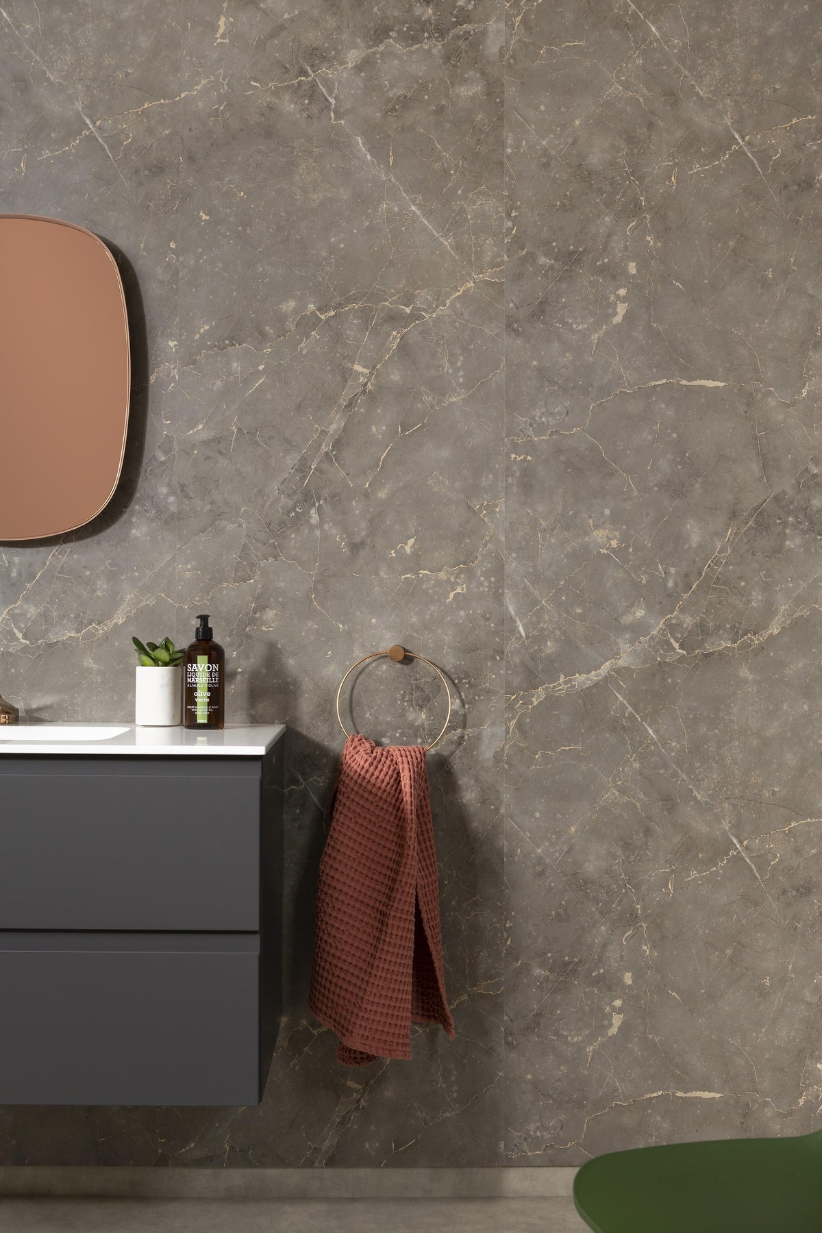 Auvellis Nexara Stone Brown Marble (Plain Marble)
