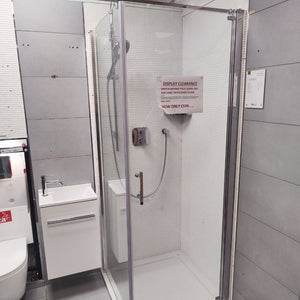 Roman Showers Innov8 800x800mm Pivot Door & Side Panel Innov8
