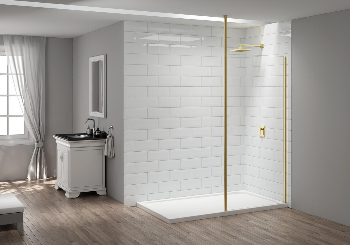 Wetroom 3m Vertical Pole - Brushed Brass - MERLYN-WETROOM-BRBR-VERTICAL_RM.jpg