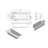 Auvellis Arven Supercast single-ended bath with leg set – detail view