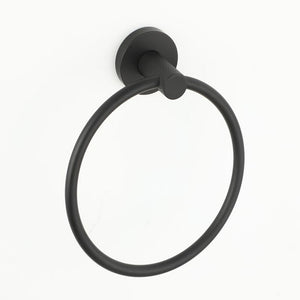 Asta Towel Ring – Black