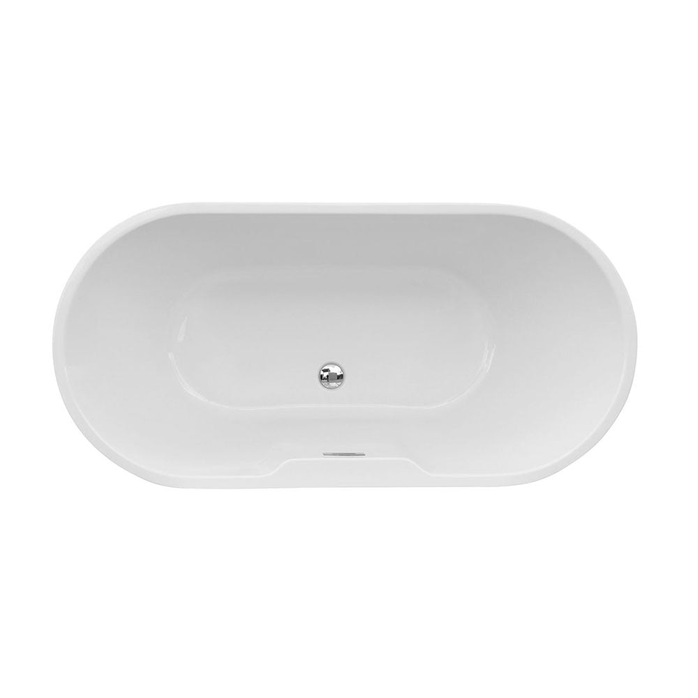 Auvellis Corvex double-ended freestanding bath – alternate view