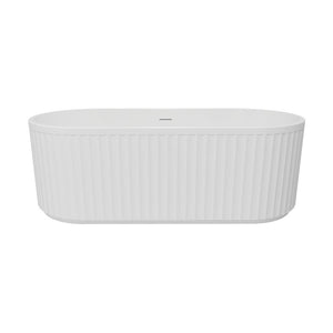 Striata Fluted Freestanding 0TH Bath Bathwise