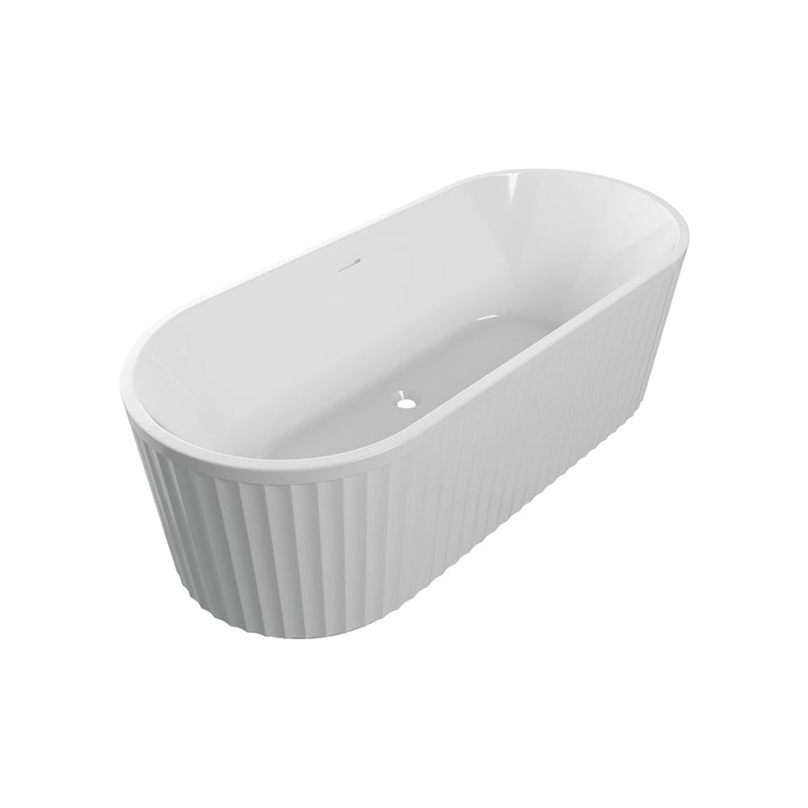 Auvellis Vela Fluted Freestanding Bath