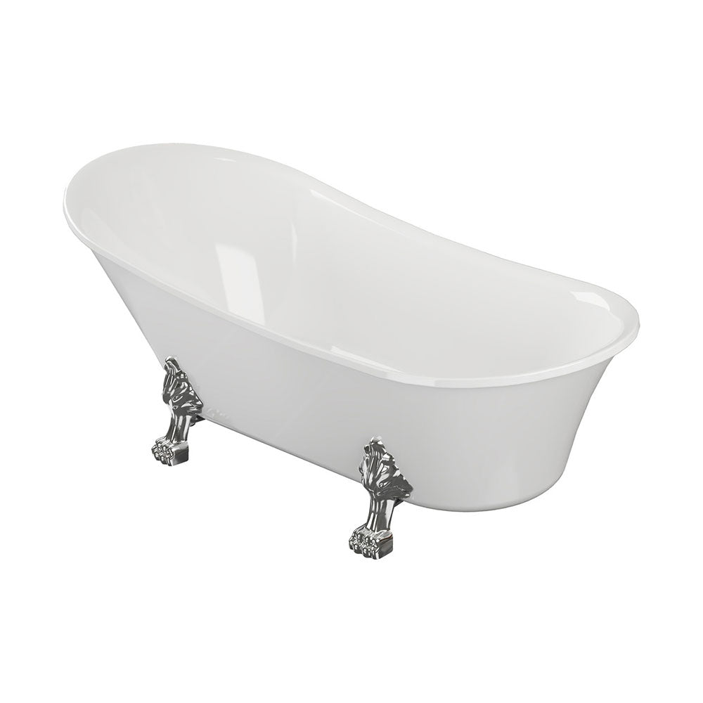 Tiverton Freestanding 0TH Bath w/Feet Bathwise