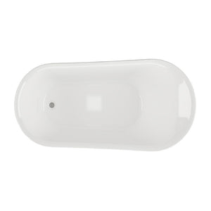 Tiverton Freestanding 0TH Bath w/Feet Bathwise