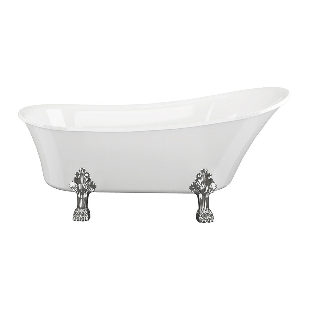 Tiverton Freestanding 1620x700x770mm 0TH Bath w/Feet