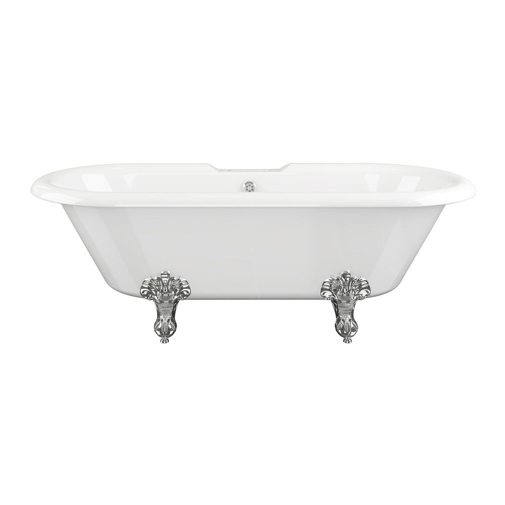 Richmond Freestanding 1690x740x620mm 2TH Bath w/Feet – White