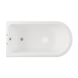 Clevedon Freestanding 2TH Corner Bath w/Feet Bathwise