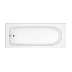 Miami Round Single End 1500x700x550mm 0TH Bath w/Legs