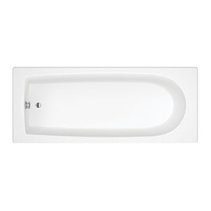 Miami Round Single End 1700x750x550mm 0TH Bath w/Legs