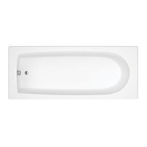 Miami Round Single End 1700x800x550mm 0TH Bath w/Legs