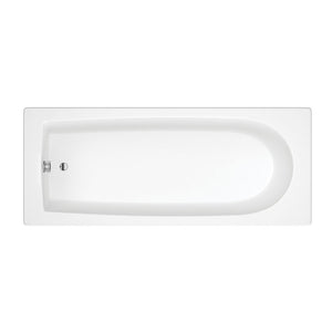 Miami Round Single End 1800x800x550mm 0TH Bath w/Legs