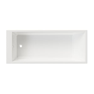 Houston Square Single End 1700x700mm Thin Edge 0TH Bath