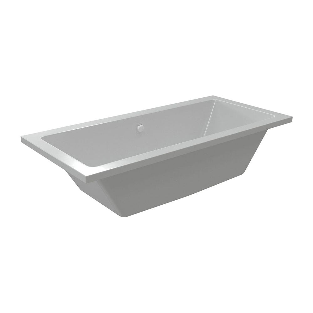 Navarre Square Double End SUPERCAST 1700x750x550mm 0TH Bath w/Legs