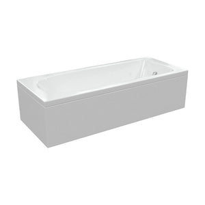 Pierson D Shape Single End SUPERCAST 1700x700x550mm 2TH Bath w/Legs