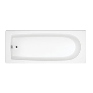 Miami Round Single End SUPERCAST 1500x700x550mm 0TH Bath w/Legs