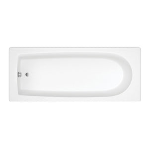 Miami Round Single End SUPERCAST 1700x750x550mm 0TH Bath w/Legs