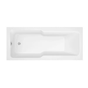 Ocala Straight 1700x750x550mm 0TH “C” Shower Bath w/Legs