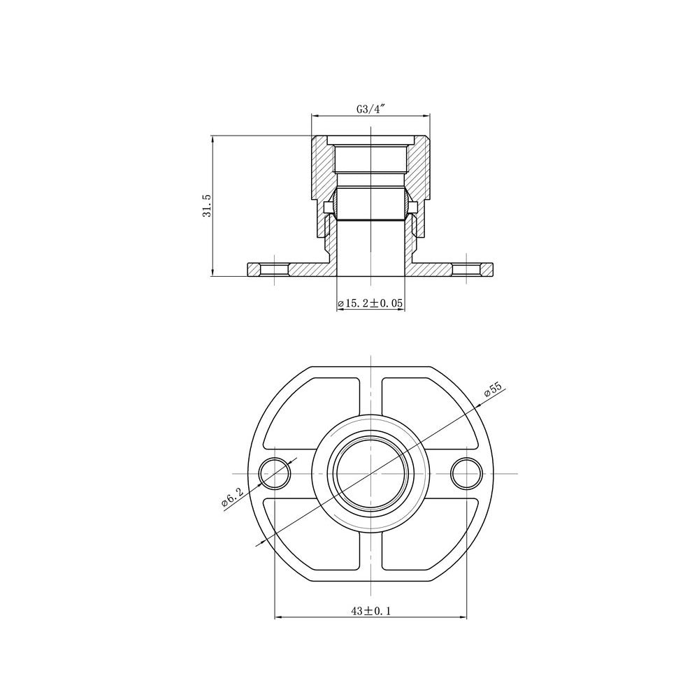 Pureflo Exposed Valve Fast Fitting Kit Pair