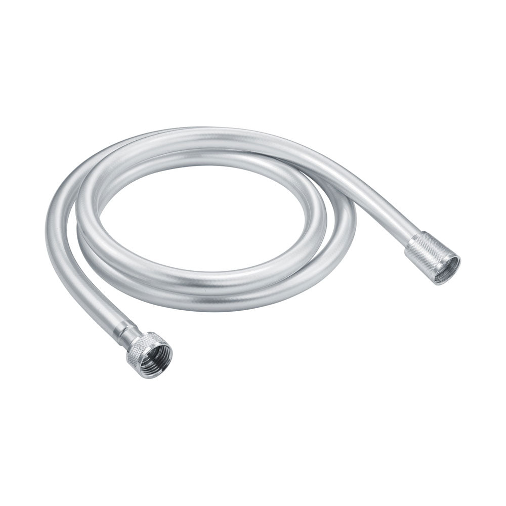 Auvellis 1500mm smooth PVC shower hose in chrome