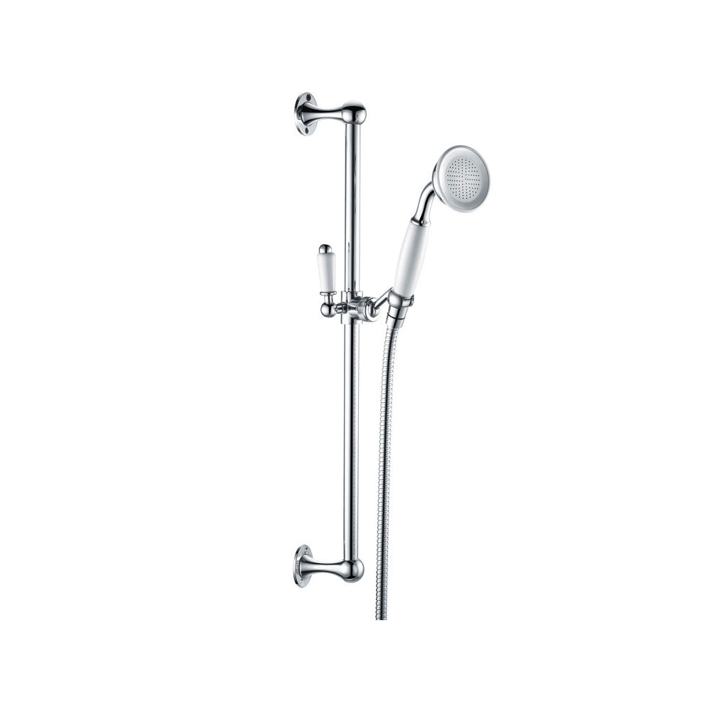 Berwick Slide Rail Set Chrome Pureflo