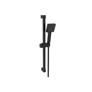 Square Slider Rail Kit & Single Mode Handset - Matt Black