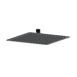 Cosmic 250mm Square Ultraslim Showerhead - Matt Black