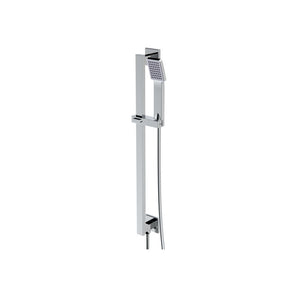 Cosmic Square Riser Rail Kit w/Elbow & Handset - Chrome