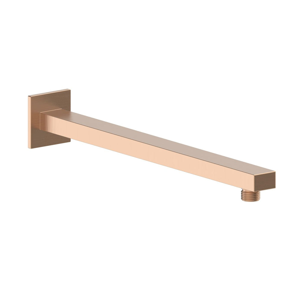 Cosmic 350mm Square Shower Arm - Brushed Bronze