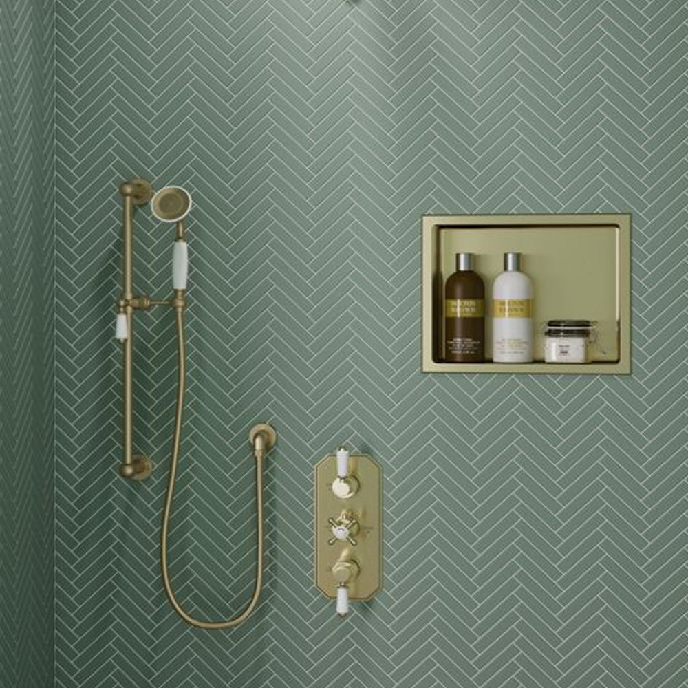 Berwick Traditional Lever Thermostatic Single Outlet Shower Valve Bathwise