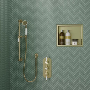 Auvellis Solenne Traditional Wall Outlet Elbow | Brushed Brass | PFDICM0908 | image 2