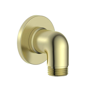 Auvellis Solenne Traditional Wall Outlet Elbow | Brushed Brass | PFDICM0908 | image 1