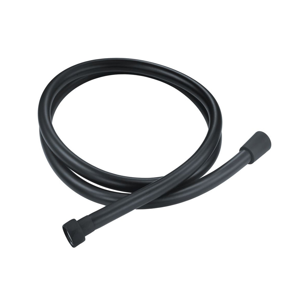 1.5m Easy Clean PVC Shower Hose - Black