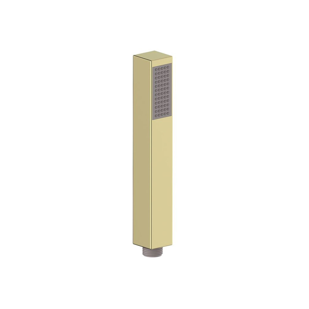 Auvellis Arven Square Shower Handset – Brushed Brass