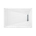 Pureflo Linear Ultra Slim Rectangular Stone Resin Shower Tray Including  Linear Waste Pureflo