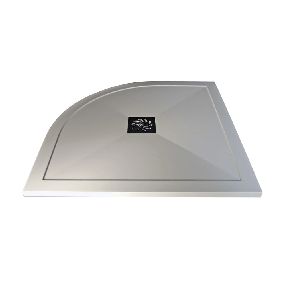 25mm Ultra-Slim 900x900mm Quadrant Tray & Waste