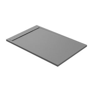 30mm Slate 1700x800mm Rectangular Tray & Waste – Grey