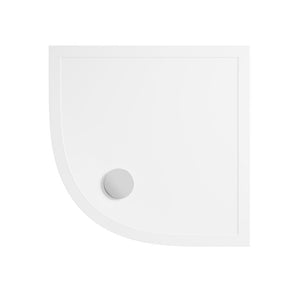 28mm Anti-Slip Ultra-Slim 900mm Quadrant Tray & Waste