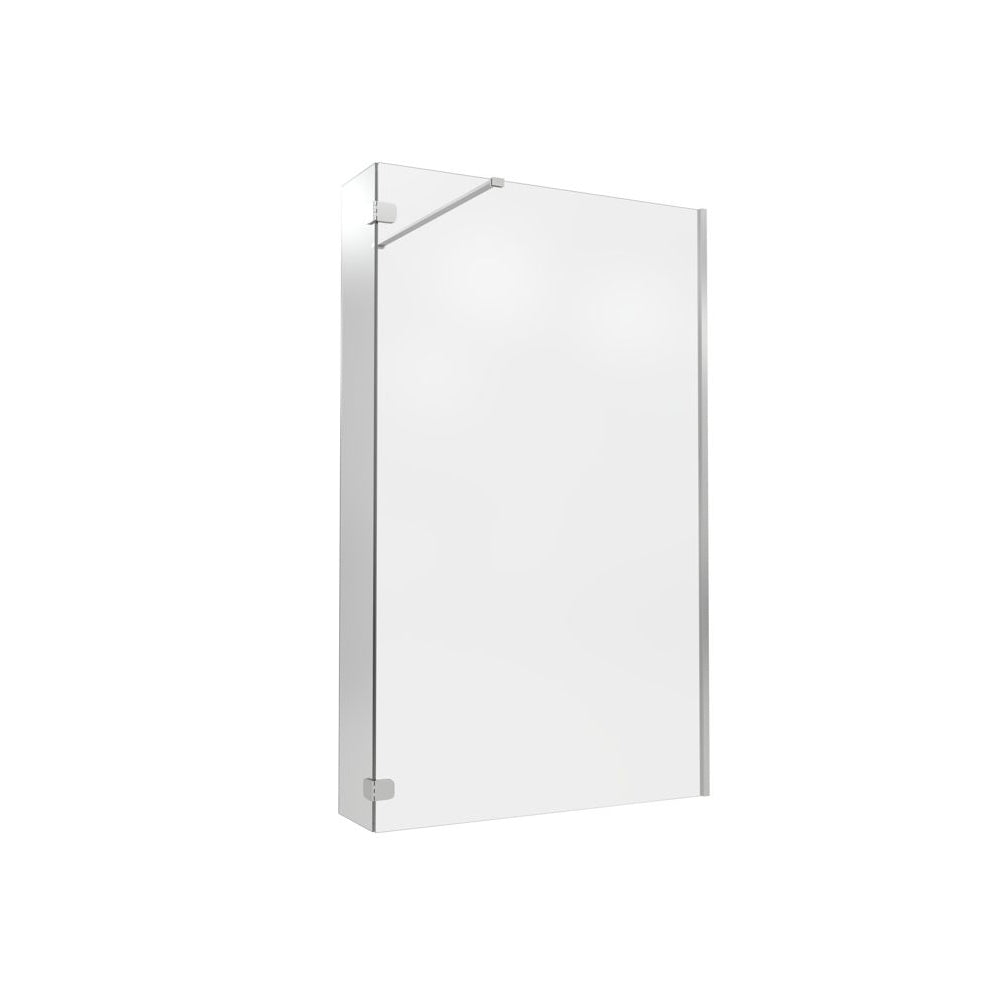 Optional 300mm Wetroom Splash Panel – Chrome