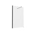 500mm Wetroom Panel & Support Bar – Black