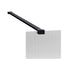 500mm Wetroom Side Panel & Arm – Black